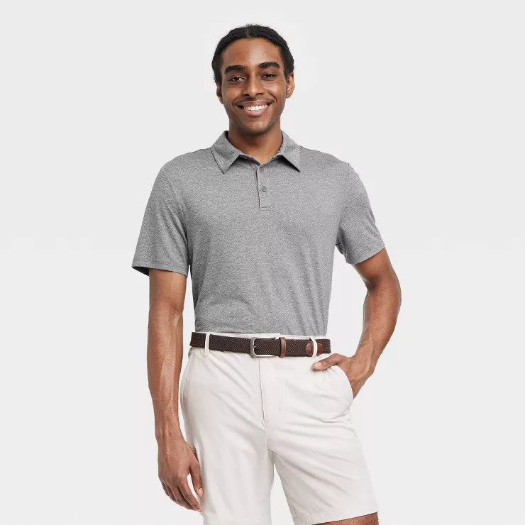 Men's Jersey Polo Shirt - All in Motion™ | Target