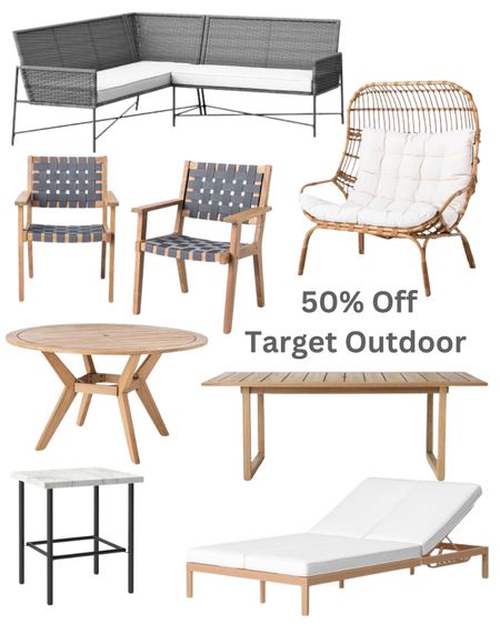 50% off Target Studio McGee outdoor furniture!

Home decor 
Outdoor furniture 
Patio furniture 
Deck furniture 
Front porch 

#LTKsalealert #LTKSeasonal #LTKhome