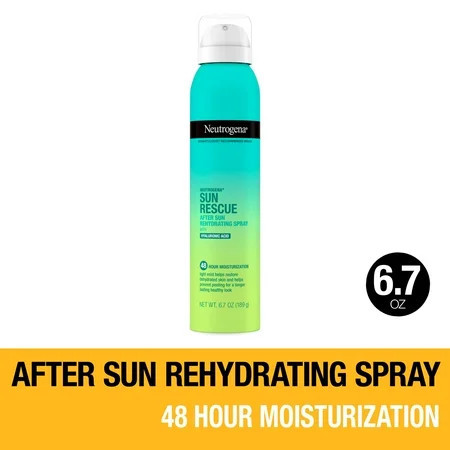 Neutrogena Sun Rescue After Sun Rehydrating Spray Hyaluronic Acid 6.7 oz | Walmart (US)