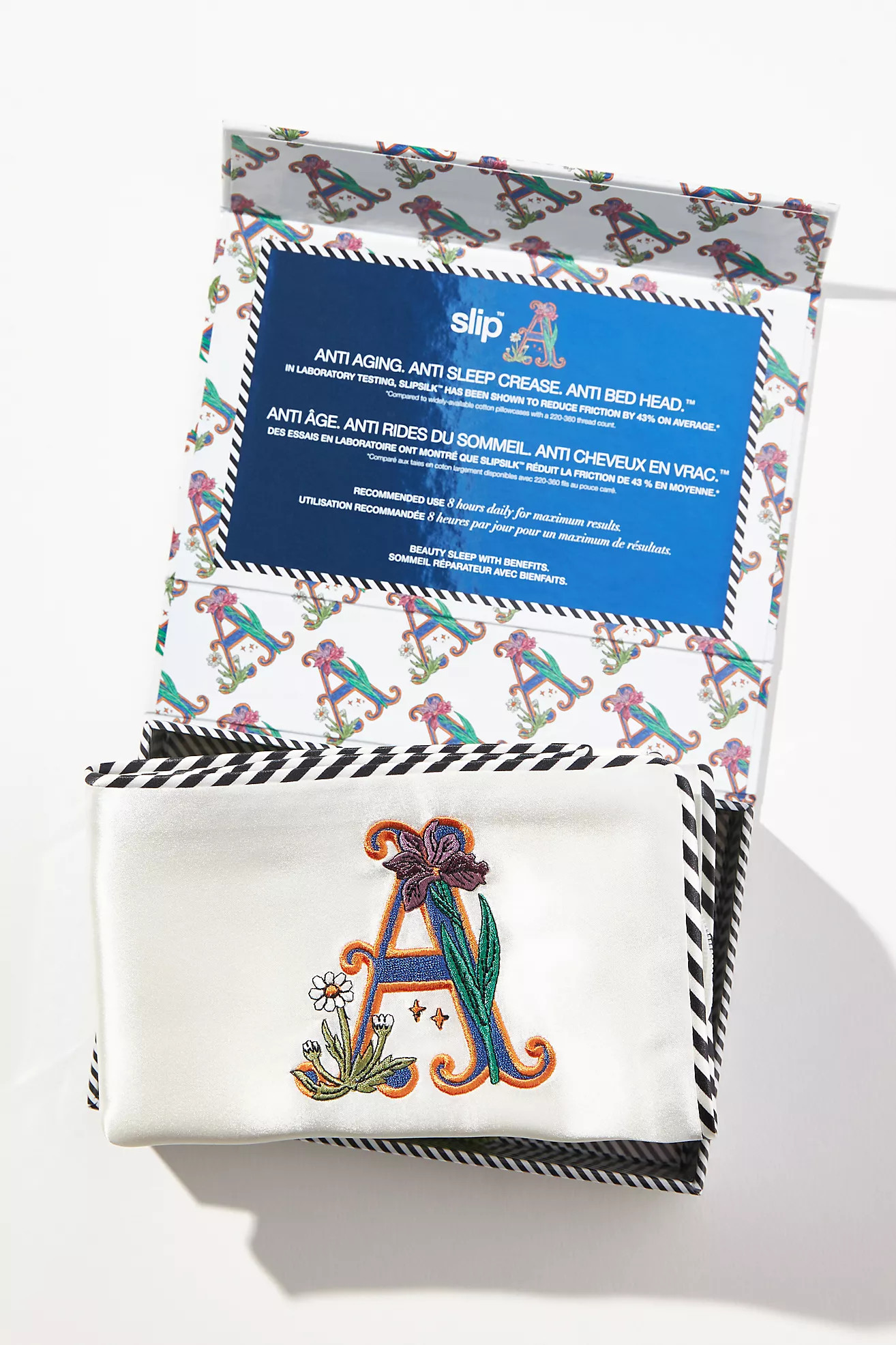 Slip Silk Initial Collection Queen Pillowcase | Anthropologie (US)