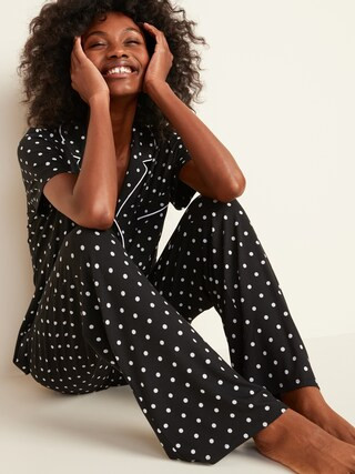 Jersey Pajama Set for Women | Old Navy (US)
