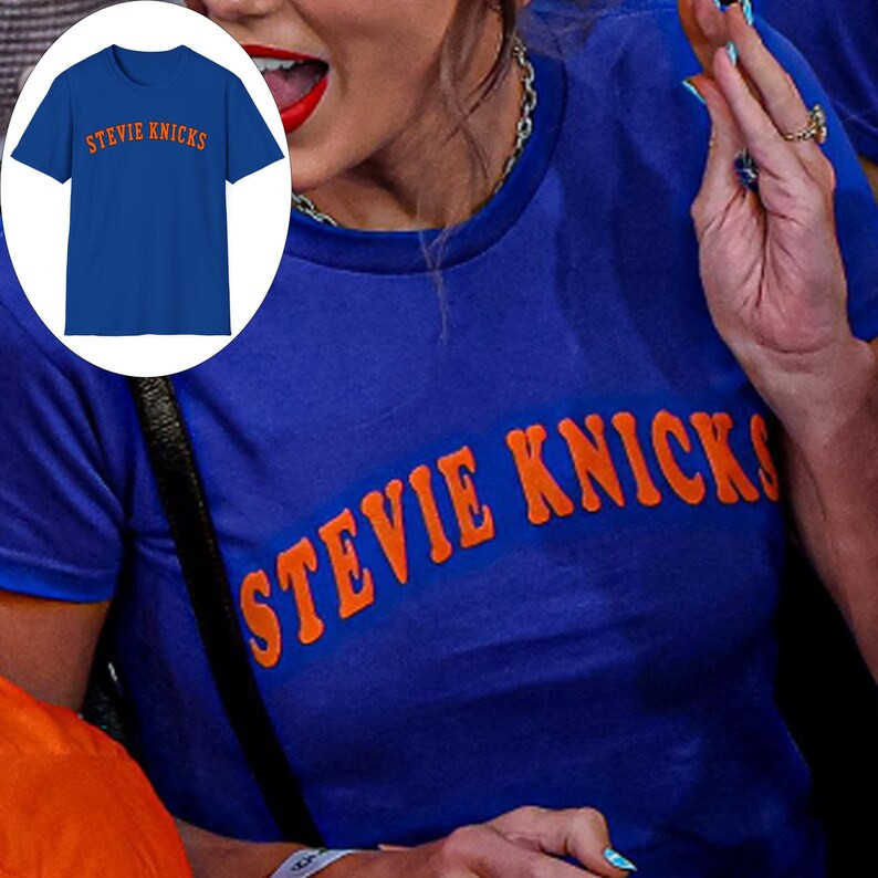 Stevie Knicks Shirt, Stevie Knicks Tee, Blue Stevie Knicks Shirt - Etsy | Etsy (Global)