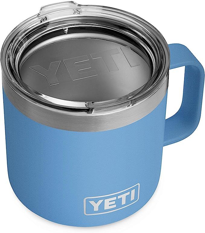 YETI Rambler 14 oz Mug, Stainless Steel, Vacuum Insulated with Standard Lid | Amazon (US)