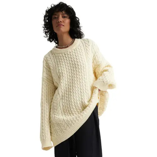 Callahan Mia Cableknit Sweater - Women's in Creme at Nordstrom | Nordstrom