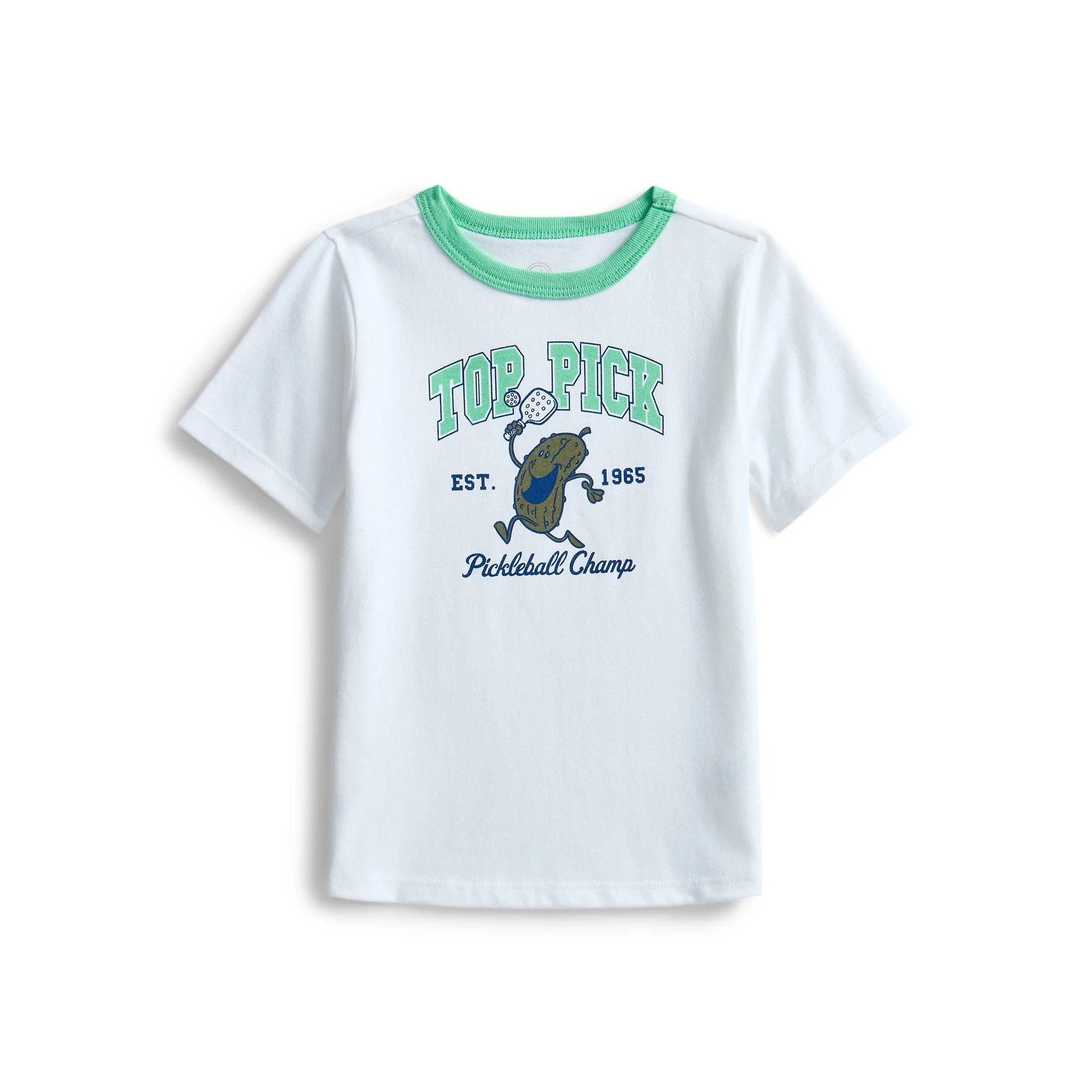 Wonder Nation Toddler Boys' Graphic Ringer Tee with Short Sleeves, Size 18M-5T | Walmart (US)