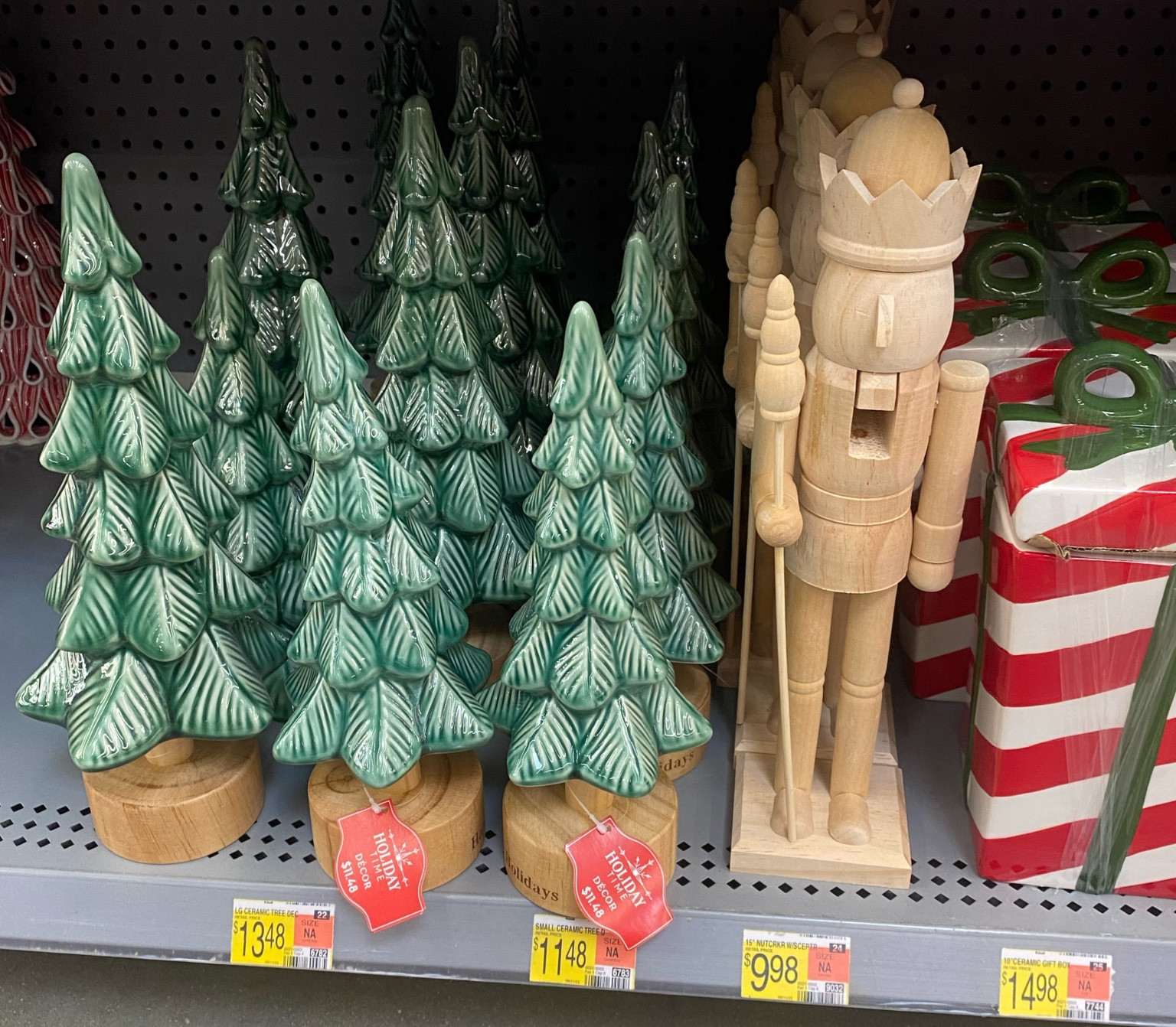 Walmart Christmas decor! Nutcracker decor! Christmas tree table top decor!! 

#LTKHolidaySale #LTKSeasonal #LTKHoliday