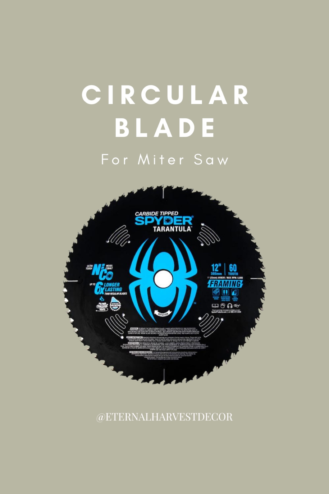 Spyder blades have been my go to circular blade for when I’m using my miter saw. 

#LTKfamily #LTKhome
