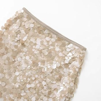 Women's Sequin Stretchy Mini Skirt with Low Rise Glitter Sparkle Skirt Slim Fit Party Summer Y2K ... | Amazon (US)