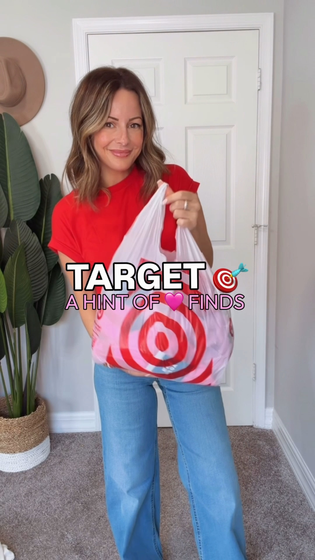 Target a hint of pink finds — perfect for soft valentines looks 💕 wearing small in all tops and 2 in bottoms. 

#LTKFindsUnder50 #LTKgrwm #LTKootd