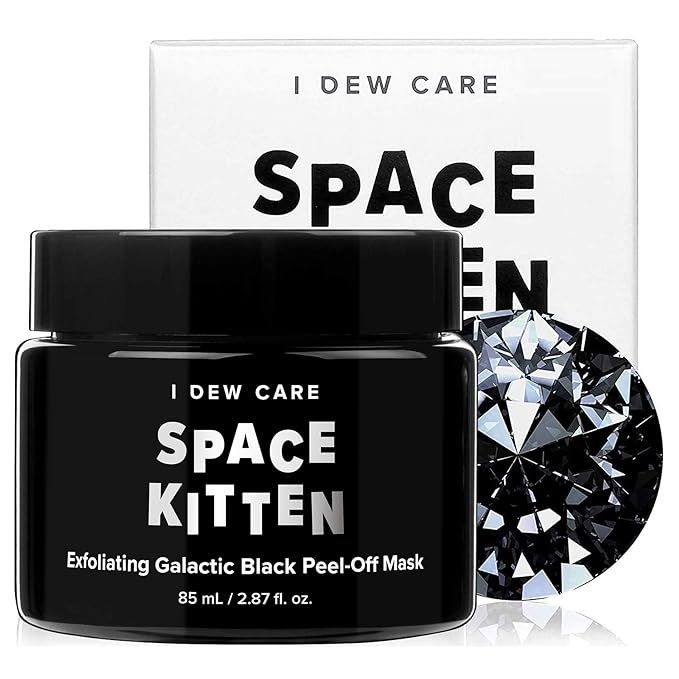 I DEW CARE Space Kitten | Charcoal Face Mask Exfoliating Galactic Black Peel-off Face Mask (T-Zone O | Amazon (US)