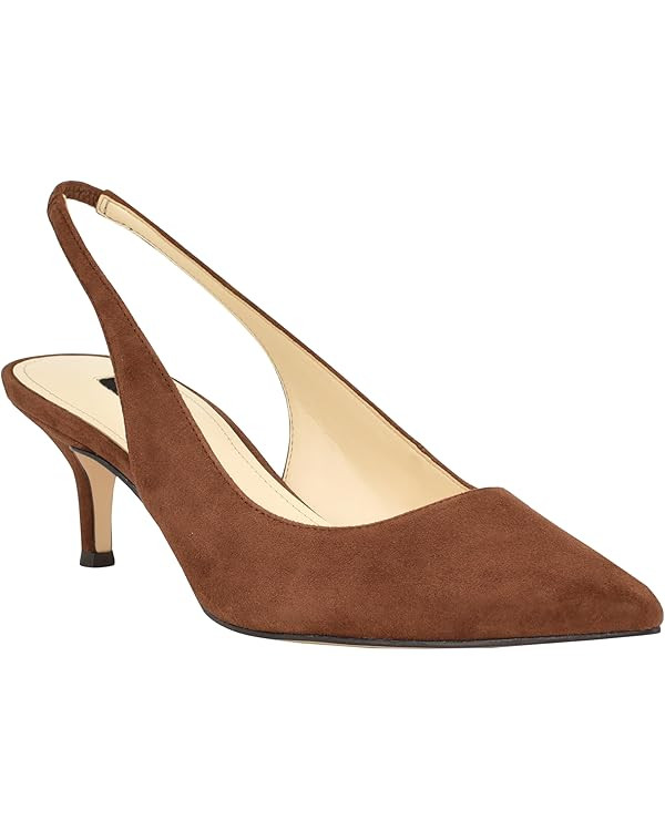 Nine West Womens Nataly Slingback Pointed Toe Pumps | Amazon (US)