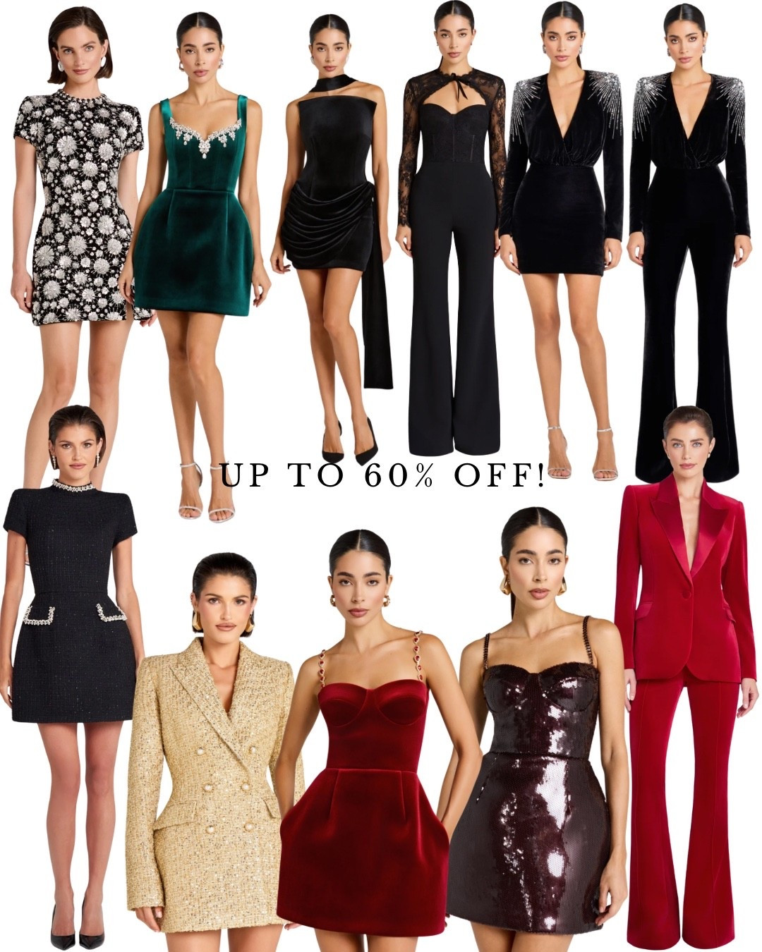 Up to 60% off! ❄️🥂

#LTKfestive #LTKpartywear #LTKsale