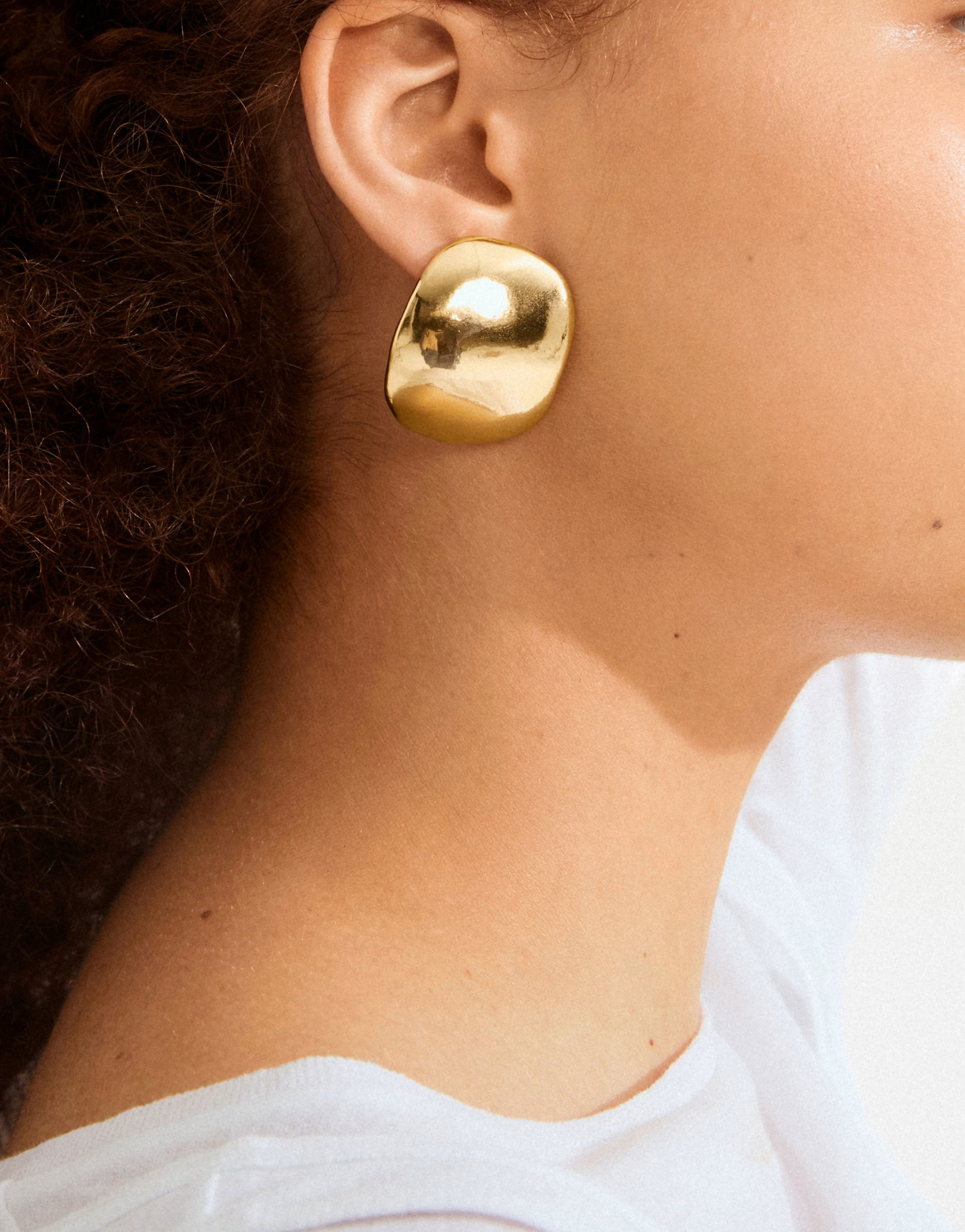Pilgrim Sparkle earrings in gold plated | ASOS (Global)