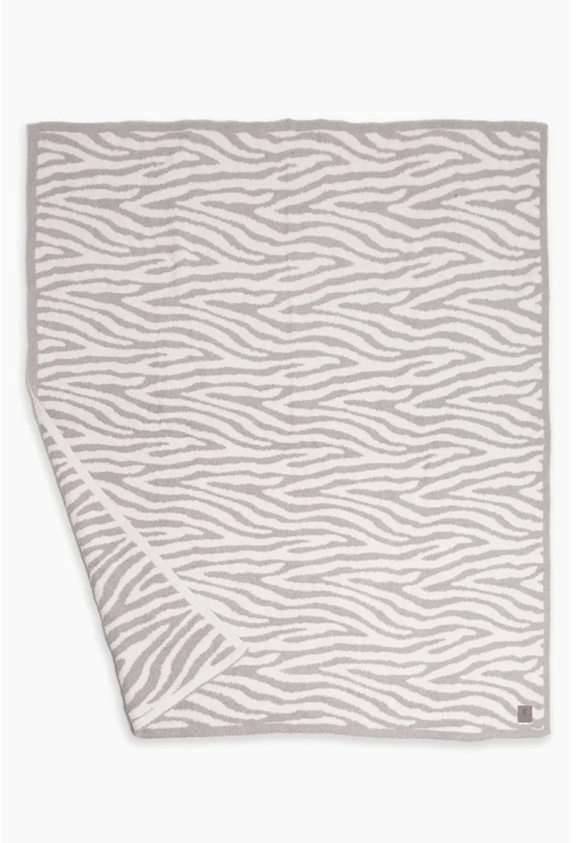 Soft Zebra Blanket | Megan Molten