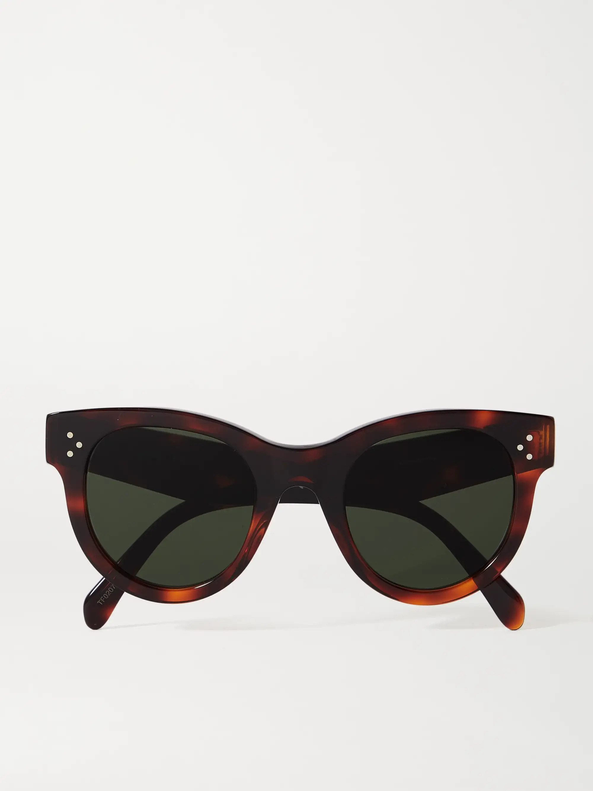 Round-frame tortoiseshell acetate sunglasses | NET-A-PORTER (US)