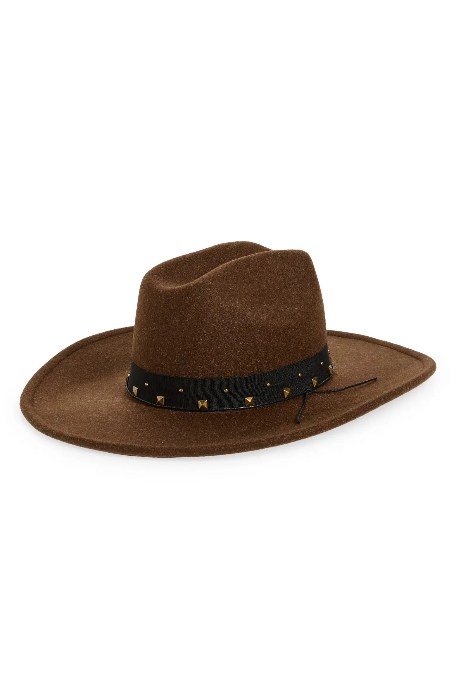 Treasure & Bond Studded Trim Cowboy Hat | Nordstrom | Nordstrom