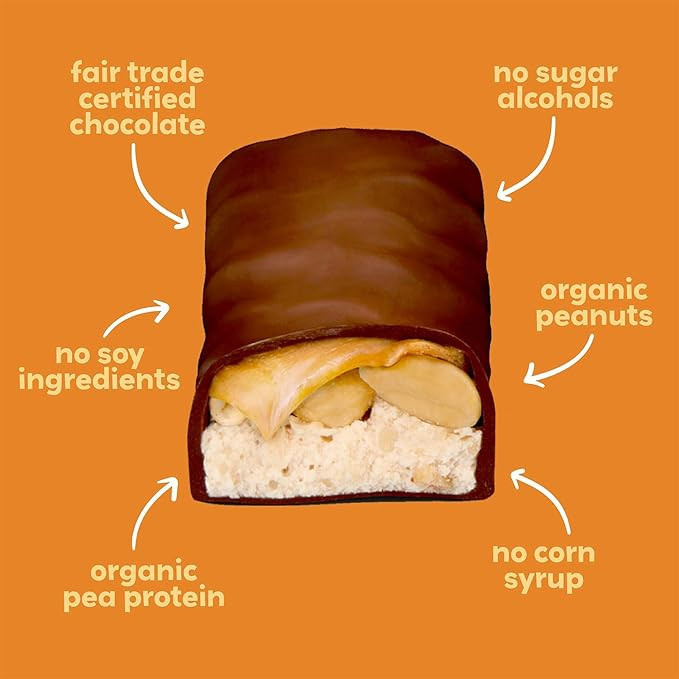UNREAL Dark Chocolate Peanut Caramel Nougat Bars (30 Mini Bars) | 70% Organic Ingredients, Fair T... | Amazon (US)
