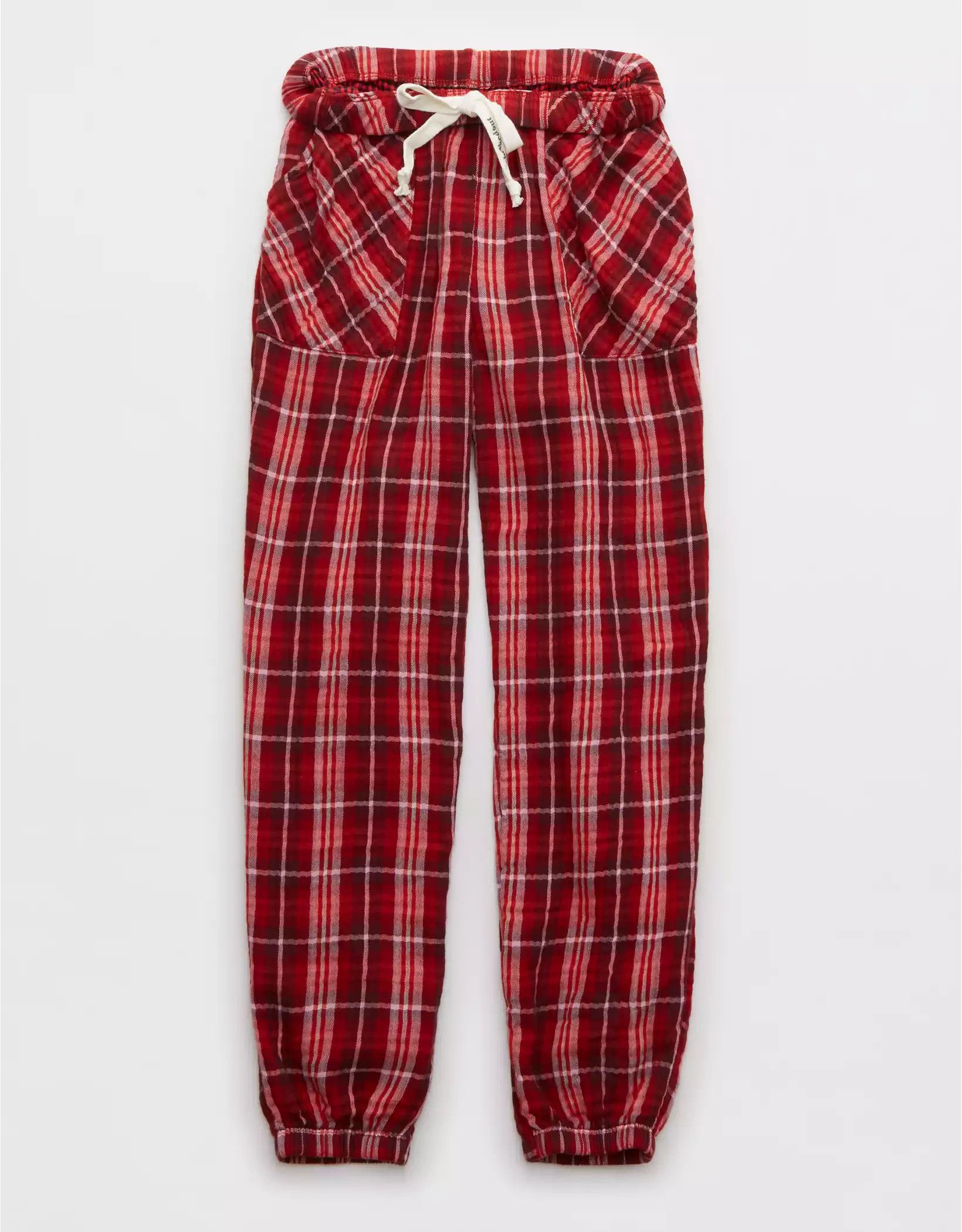 Aerie Soft Gauze Pajama Jogger Holiday Outfits | American Eagle Outfitters (US & CA)