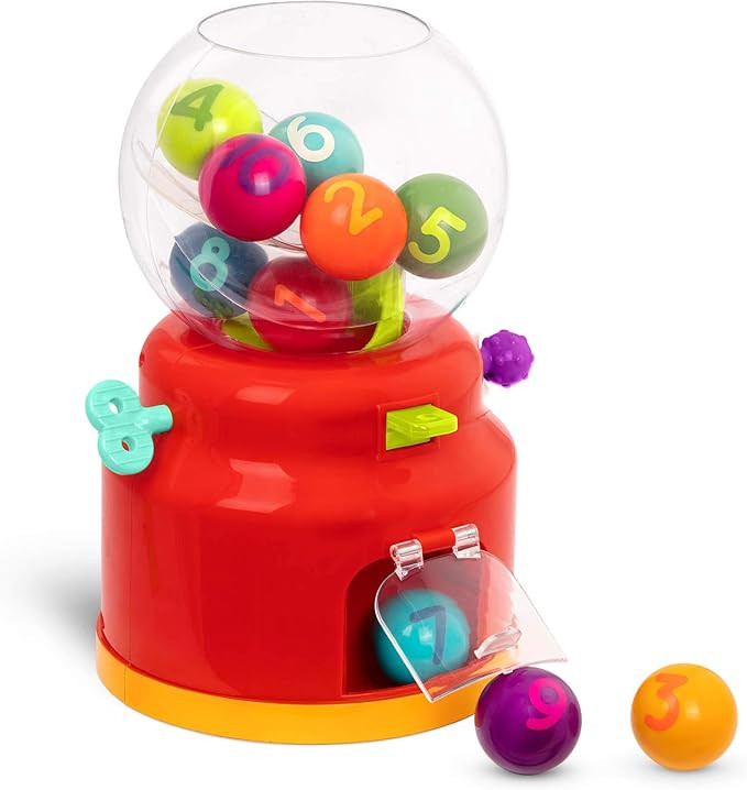 Battat – Bubble Dispenser For Kids – Mini Vending Machine Toy – 10 Colorful Number Balls ... | Amazon (US)