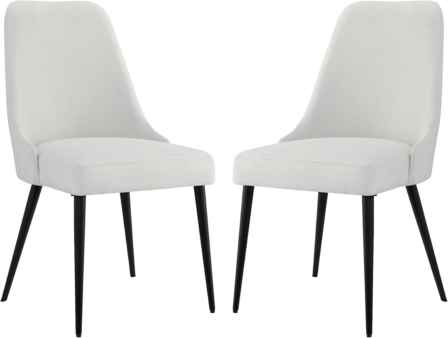 Ball & Cast Kitchen Chair Modern Upholstered Dining Chairs, Desk Chair Side Chair with Metal Legs... | Amazon (US)