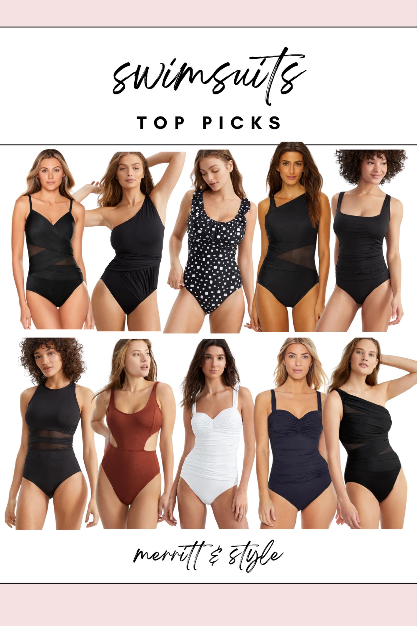 Best selling swimsuits flattering swimsuits one piece swimsuits 

#LTKstyletip #LTKunder50 #LTKswim