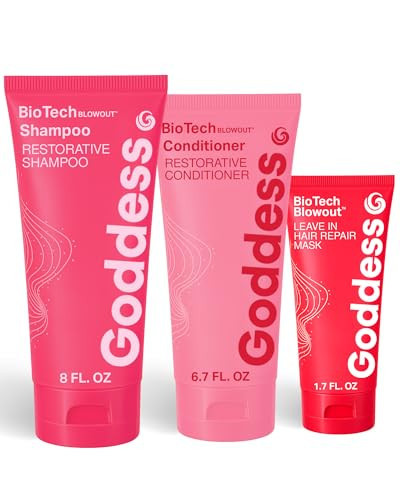BIOPROTECTION System, Hair Care Products Set,Shampoo, Conditioner & Hair Mask, Heat Protectant, Frizz Control, Sulfate Free, Color Safe, Sulfate & Paraben Free, by Goddess Maintenance | Amazon (US)