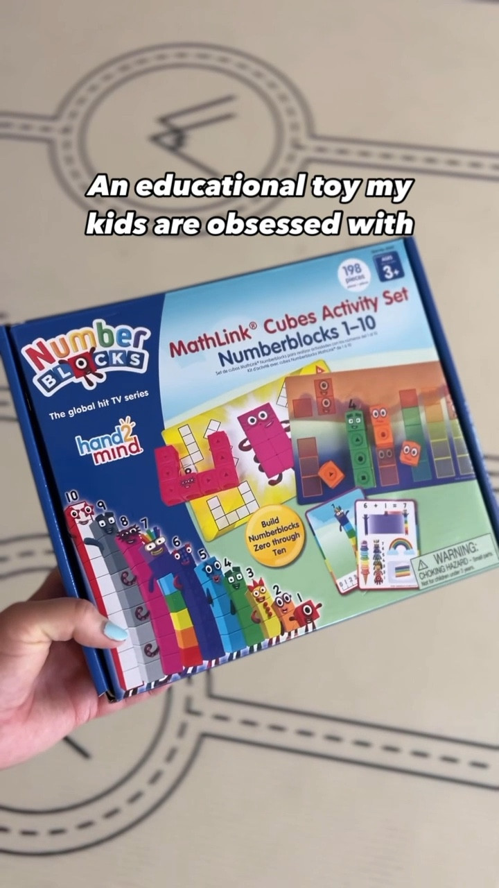I’m shocked how much my 3 year old now knows about numbers by watching Numberblocks and playing with these toys! 

If you have a little math lover too, I highly recommend these blocks from hand2mind. Something I liked about these blocks is that you could use them as plain math linking cubes without the character faces (even though those make them way more fun!) Math linking cubes were a staple in my preschool and kindergarten classrooms. They are great for counting, sorting, patterns, simple addition and subtraction, and more math concepts. 

These are in my 3 year old’s top 5 toys currently because he is a big math and numbers guy. 

#LTKVideo #LTKBacktoSchool #LTKKids