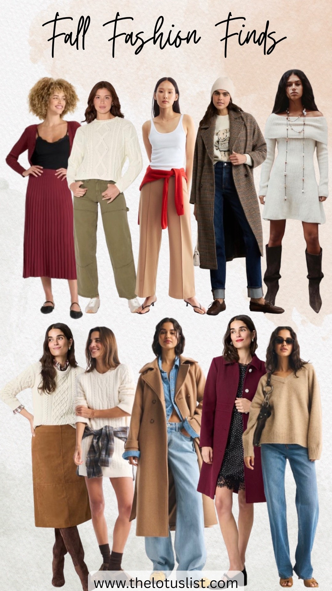 Fall Fashion Finds

LTKstyletip / ltkplussize / ltkmidsize / ltkfall / LTKSalealert / LTKSeasonal / LTKHoliday / coats / coat / cable knit sweater / pleated skirt / midi skirt / sweaters / sweater / trench coat / jackets / sweater dress / trousers / pleated pants / neutral fashion / fall fashion / fall outfit / fall outfits / sale / sale alert / brown coat / red coat / burgundy coat 

#LTKFindsUnder50 #LTKFindsUnder100 #LTKSeasonal
