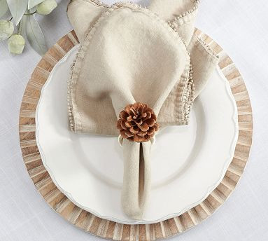 Pinecone Napkin Ring | Pottery Barn (US)
