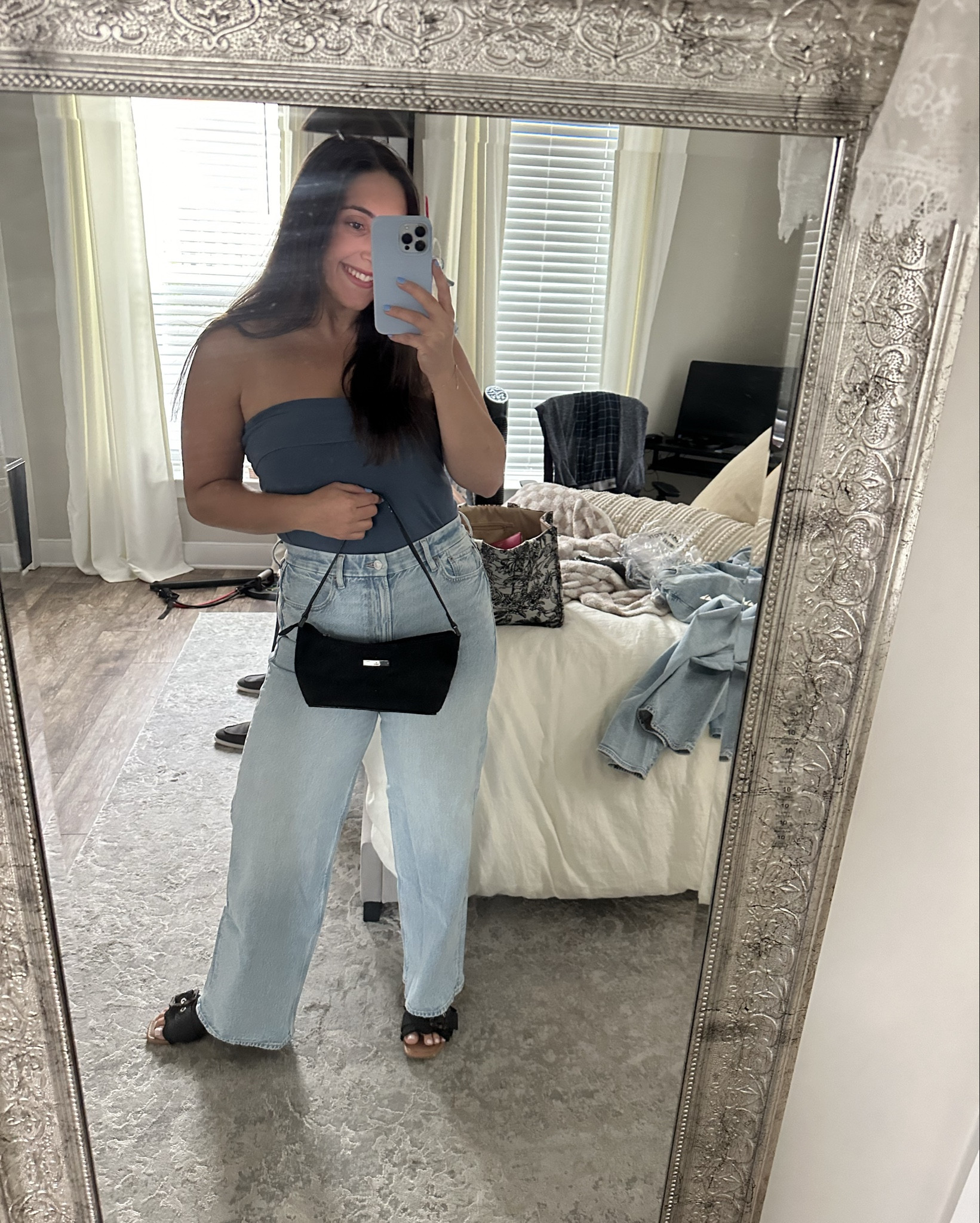 casual date night outfit! 

My favorite jeans. They fit in all the right places and $ friendly! They have been out of stock for a long time so finally got my hands on another pair. I also attached a black body suit I recently got in size M. I love it and think it will go great with some spring skirts or shorts I have! 

Jeans - 10 regular 
Tube top - large


#LTKU #LTKStyleTip #LTKSeasonal