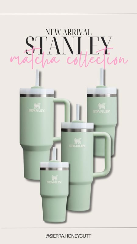 Loving this new Stanley color!! 

Amazon, Stanley, water bottle, stainless steel, handle, cup, matcha collection, new, straw cup; mom favorites, trending, trendy 

#LTKHome #LTKFindsUnder50 #LTKSeasonal