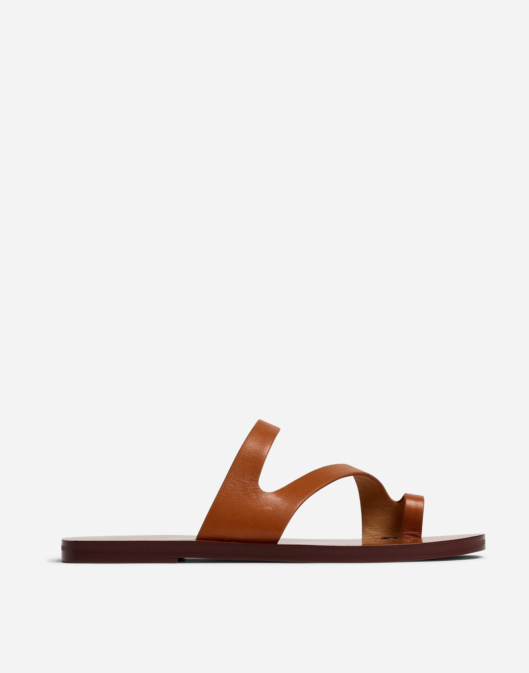 The Gabi Asymmetric-Strap Sandal | Madewell