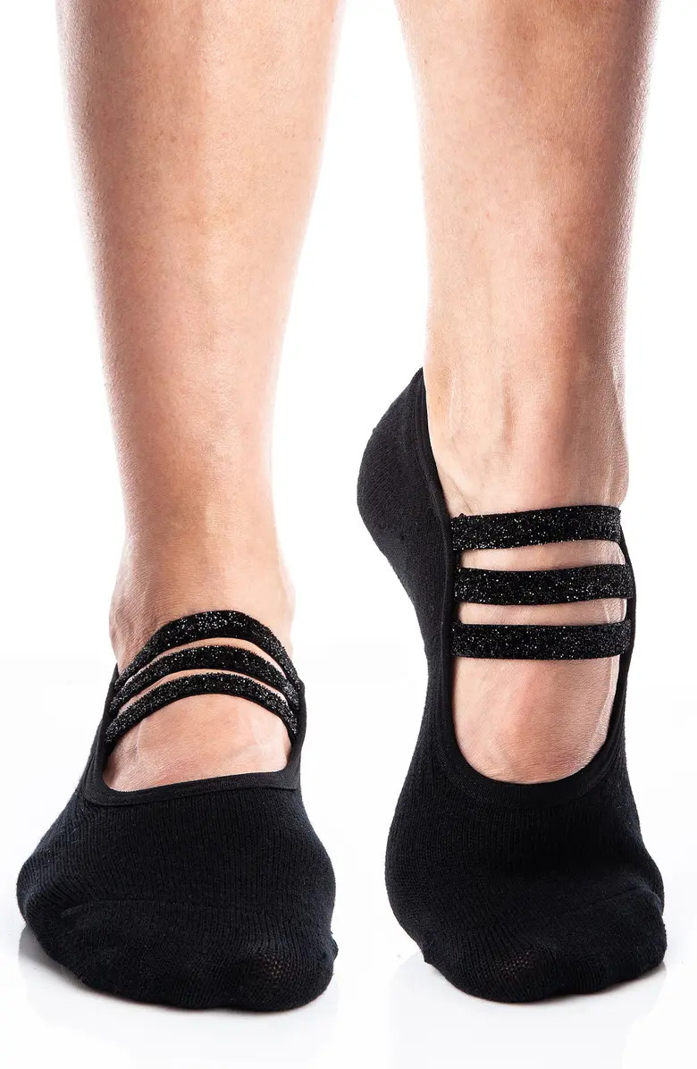 Sparkle 2-Pack No-Slip Closed Toe Socks | Nordstrom