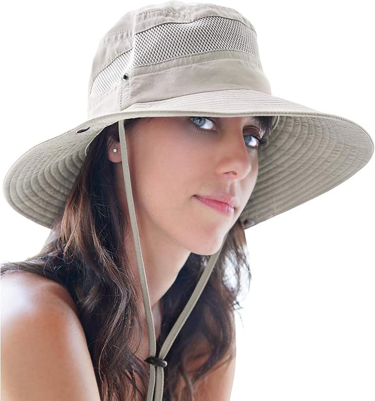 GearTOP Fishing Hat and Safari Cap with Sun Protection | Premium UPF 50+ Hats for Men and Women -... | Amazon (US)