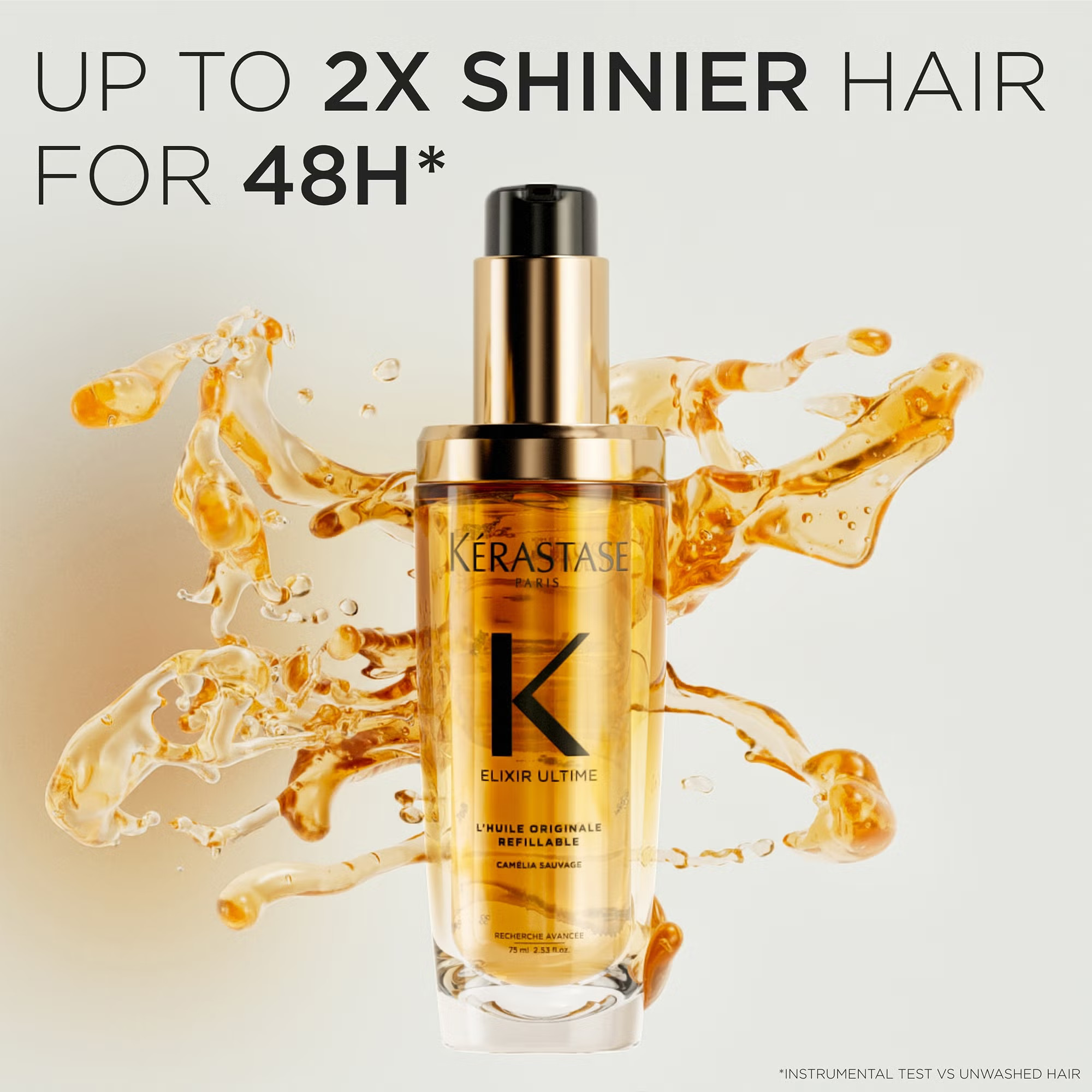 Kérastase Elixir Ultime Hair Oil L'Huile Originale Refillable, For All Hair Types with Argan Oil... | Look Fantastic (UK)