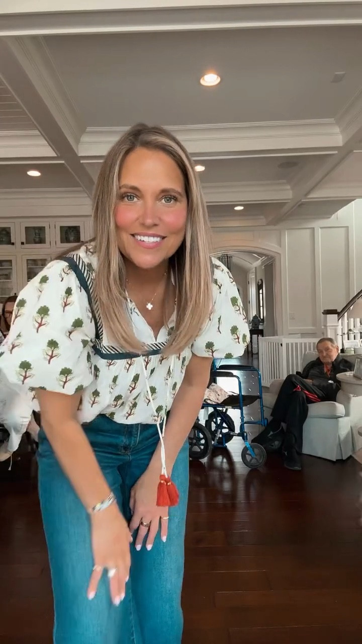 OOTD with a cameo from Dad! Loving this fresh look with my favorite neutral shoes for spring! s

#LTKgrwm #LTKMidsize #LTKOver40