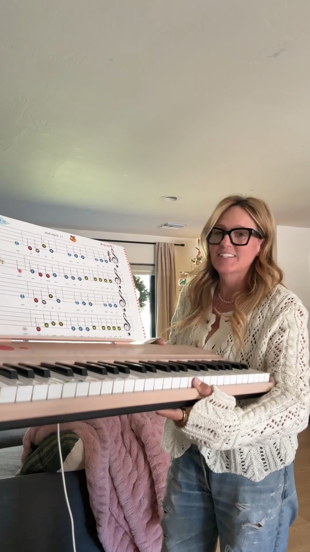 🎹 The One Piano — hands down one of our most-used gifts ever.
Perfect for kids ages 3–7, beginner piano players, and little ones who love music, creativity, and hands-on learning.
We love this because it’s a real piano experience for kids (not a noisy toy) — weighted feel, clean sound, and easy for small hands to explore independently. Shay uses it for free play, learning songs, and quiet time, and it’s one of those gifts that actually grows with them. The app it comes with lights up the keys and I even found myself playing with it!!

If you’re shopping for educational toys for kids, music gifts for girls, or a screen-free activity that doesn’t feel boring… this is it.
🎁 Perfect for:
• Christmas gifts for kids
• Birthday gifts for girls 3–7
• Montessori-style learning
• Creative play & early music exposure

#LTKmomlife #LTKGiftGuide #LTKHoliday