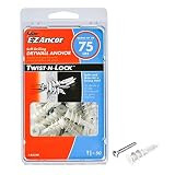 DRYWLL ANCHORS TWST 50PK | Amazon (US)