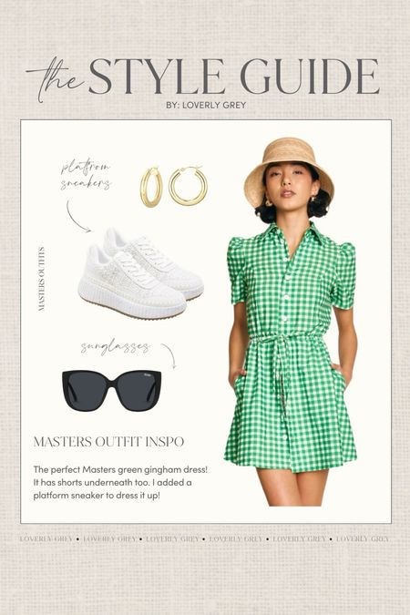 The cutest gingham dress! It’s perfect for the Masters! 

Loverly Grey, Masters outfit



#LTKstyletip #LTKSeasonal