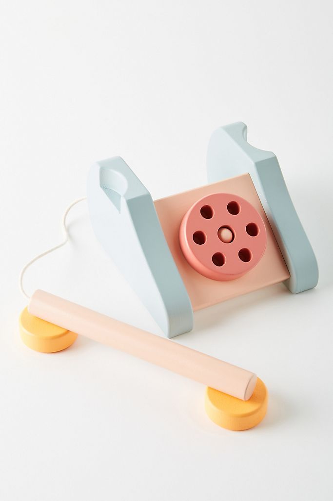 Wooden Telephone Toy | Anthropologie (US)