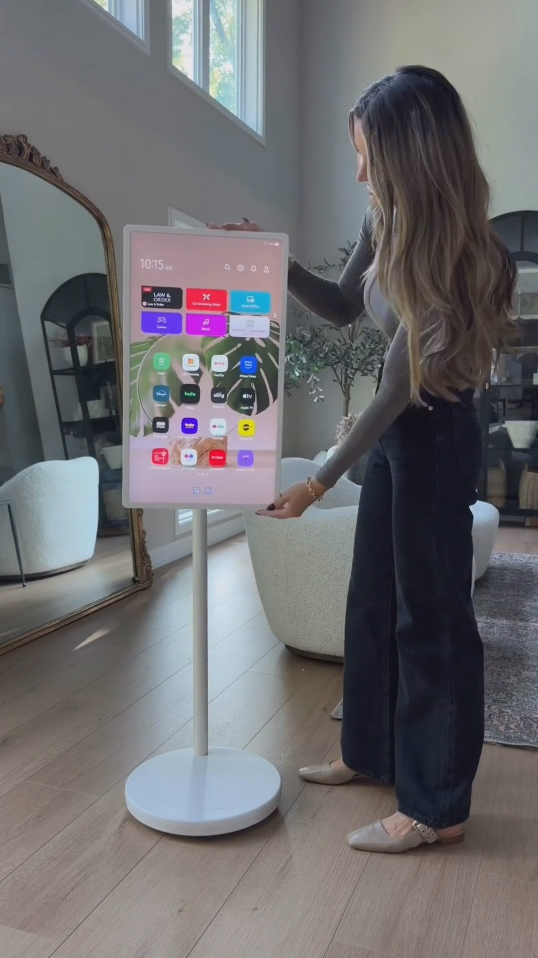 $100 OFF FOR @amazon PRIME DAY! What 🤩🤩 this screen is multi functional - we use for fun, games, watching shows & sports, and even for work!!  It hasn’t been marked down in a while, so if you have been eyeing it, now is your chance!
