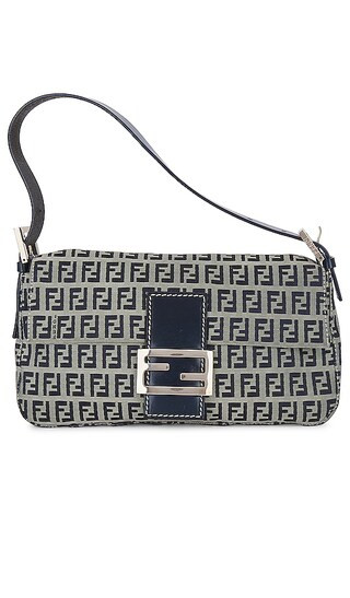 Fendi Baguette Shoulder Bag in Grey | Revolve Clothing (Global)