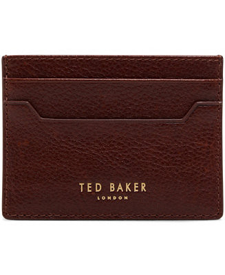 Ted Baker Pebble Cognac Leather Wallet - Macy's | Macy's