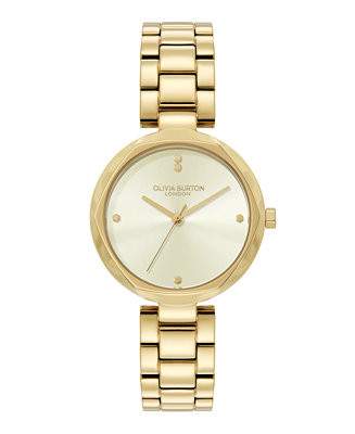 Olivia Burton Women's Dimension Gold Tone Bracelet Watch, 32mm - Macy's | Macy's