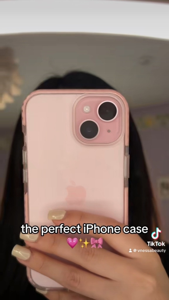 the prettiest pink iphone case 💗 #iphonecase #pinkiphone #iphone15case 