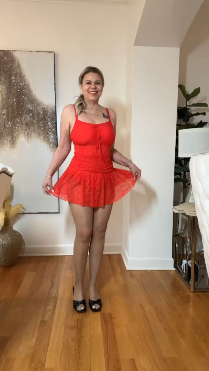 Thank you to @rotita_official for gifting me this darling red lace ruched one piece swim wear. I feel like a living doll. The vibrant color and flattering fit make me feel confident and beautiful. I can't wait to wear it to the beach or pool and show it off! Use code rotita23 for 10% off. #rotitaofficial #rotita #rotitaswimsuits #chicagofashion #chicagocontentcreator #swimwear #gifted

#LTKSeasonal #LTKSwim