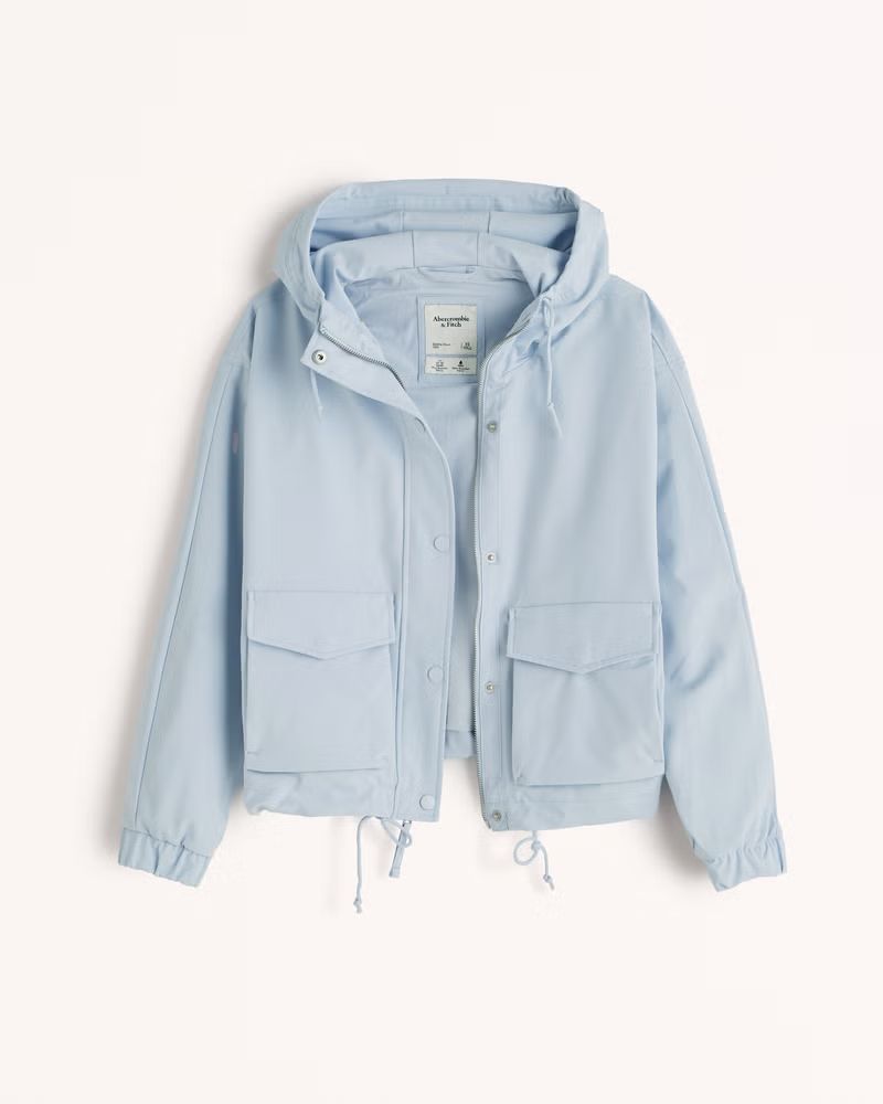 Women's Cropped Traveler Jacket | Women's Coats & Jackets | Abercrombie.com | Abercrombie & Fitch (US)