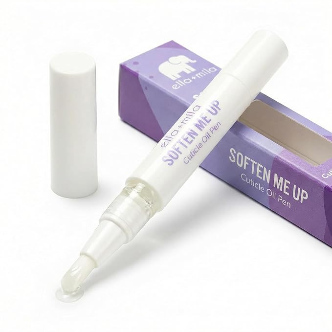ella+mila Cuticle Oil Pen for Nails - Vitamin E Enriched Nail Oil Pen for Growth and Strength - N... | Amazon (US)