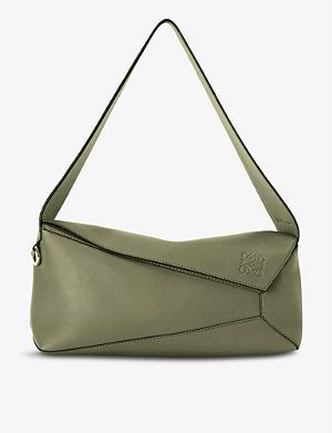LOEWE Puzzle Hobo leather shoulder bag | Selfridges