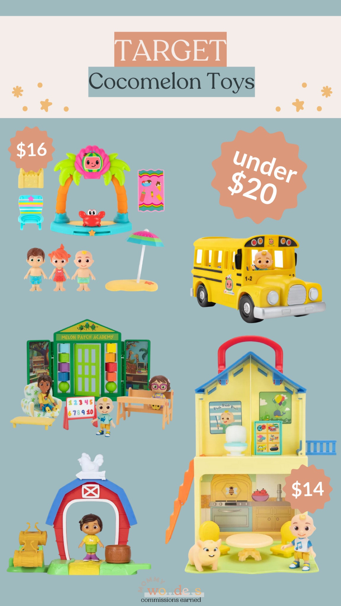 Cocomelon toys for under $20 at Target! Check out Cocomelon house set for just $14! 

#LTKBaby #LTKFindsUnder50 #LTKKids